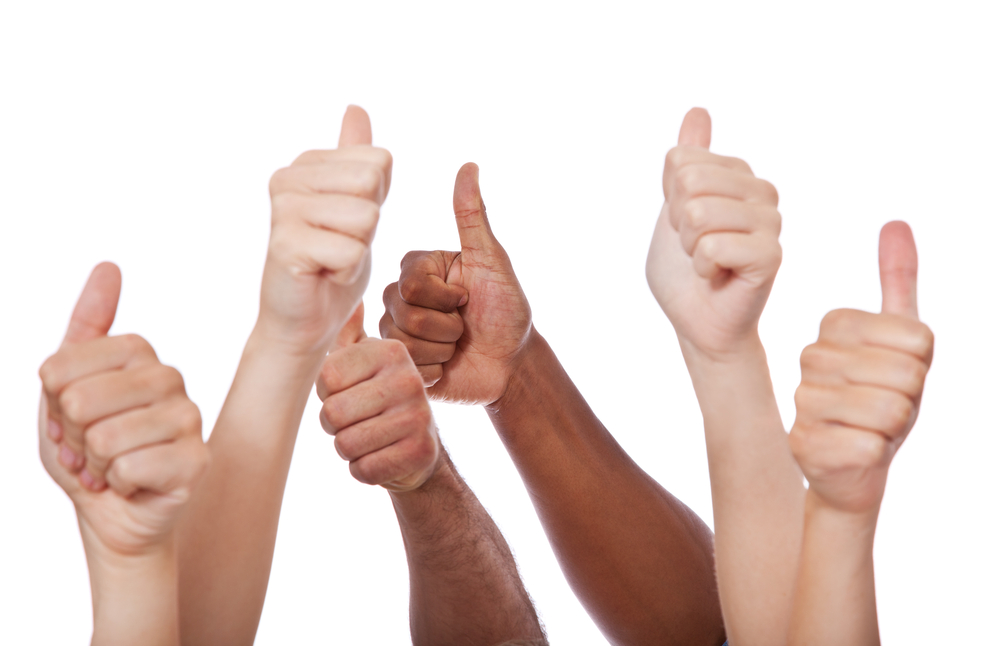 thumbs up